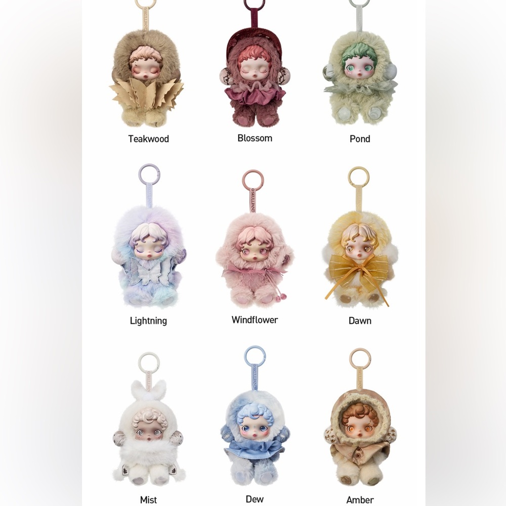 Pop Mart- Skullpanda L’Impressionnisme Plush Pendant Blind Box, DEW - Picture 10 of 12